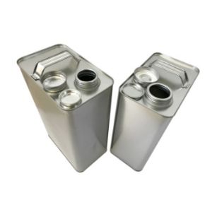 4C Square Metal Tin Containers