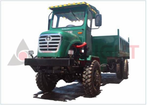 50HP Articulated Rear Dump Trucks For Agriculture Use In Mountain Area 4t