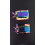 High Output Strong Film Adhesion Stainless Steel Fishing Gear Rainbow Color PVD