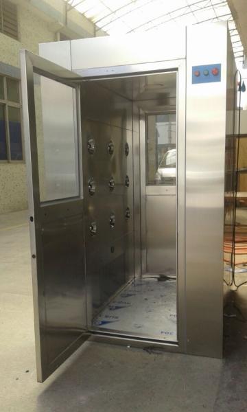 4 - 8 Person Intelligent Stainless Steel Air Shower , Class 100 Air Shower Room