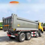 Howo Euro 4 380hp 8x4 Dump Truck with ZF8118 Steering System and 50 Ton Capacity