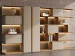 Modern Furniture Wood High Storage Cabinets Office Furniture Office File Cabinet
