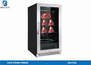 China DA-270A Catering Dry Aging Beef Refrigerator , Home Dry Aging Fridge Stainless Steel Handle factory