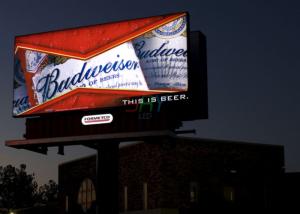 China Commercial Full HD Outdoor LED Billboard Displays P8 6500 dot / m2 factory
