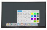 86" LED Interactive Whiteboard Super Slim Frame wall mount