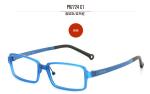 White Custom Eyeglass Frames , Kids Plastic Frames Strong Hydrolysis Resistance