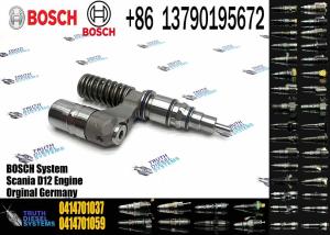China Common Rail Fuel Injector DC12 DC16 Engine 0414701035 0414701037 0414701038 0414701039 0414701040 0414701043 factory
