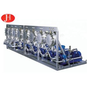 China Starch  Slurry Hydrocyclone Machine For Dehydration Washing Concentration on sale