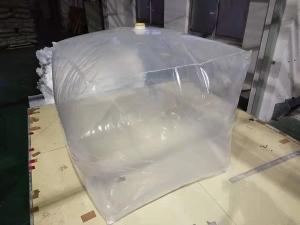 China Aseptic Paper IBC Coconut Oil 1500L Folding Cardboard Storage Boxes factory