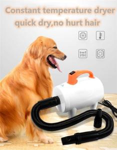China Water Blowing ABS 60 Decibel 1400W Dog Hair Dryer factory