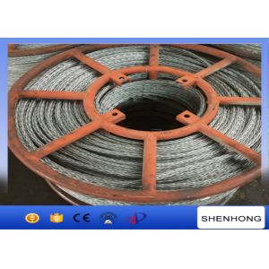 15mm Hexagon Galvanized Steel Wire Rope 12 Strands Anti Twisting