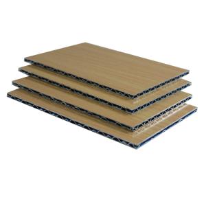 China Impact Resistant Wood-Aluminum Combined Panel Width 1000mm-2000mm factory