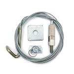 Lighting Suspension Cable Kits With Gripper Application Wire Suspension Hanging