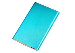 China Aluminum Alloy Ultra Thin Power Bank 4000 Milliampere Customized Designed factory