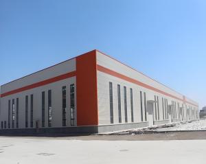 China High Rigidity Steel Structure Warehouse Industrial Building Anti Corrosion factory