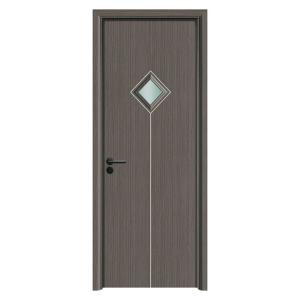China Juye WPC Glass Door Waterproof And Fire Resistant For Moist Environments factory
