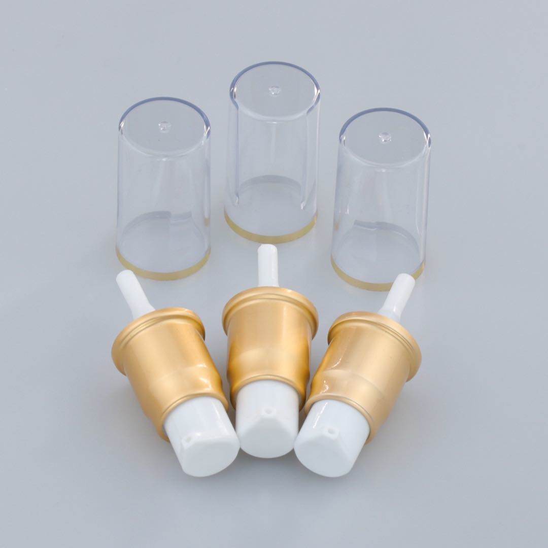 Gold Perfume Aluminum Fine Mist Sprayer 20/410 20/415 18/410 18/415 20mm Atomiser Spray