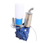 220V 90Kpa Rotary Vane Vacuum Pump switch belt drive