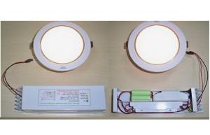 China SMD2835 18w round led rechargeable emergency light for home , hotel , office , hospital factory