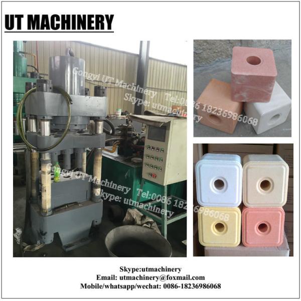 50000 UT 8 Ton/h Hydraulic Block Licking Machine for Cattle Cow Salt Lick Production
