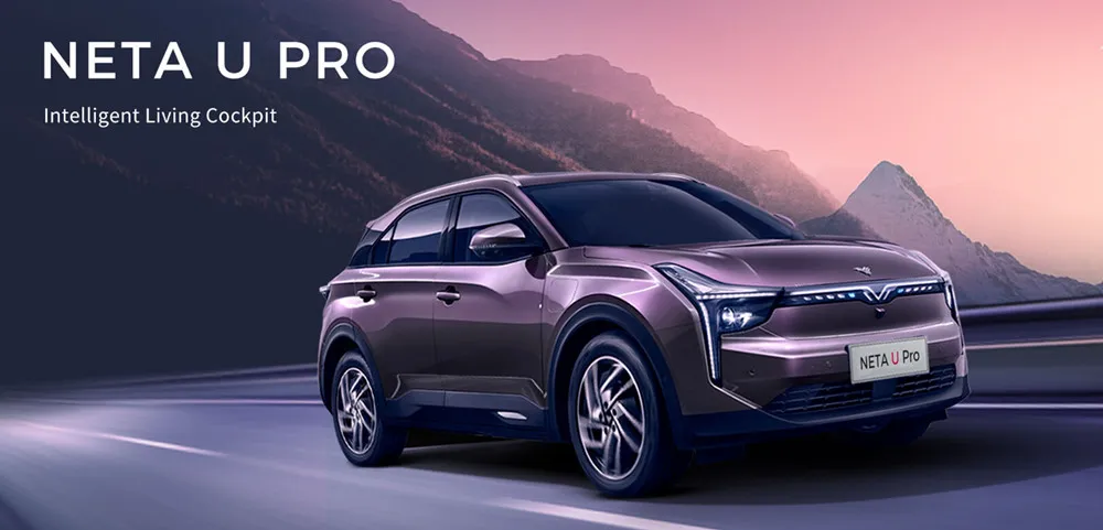 2024 Hozon Neta U Pro 610 500 400 Ev Car 4 Wheel Adult Energy Vehicles / Nezha U Pro Suv Electric Cars With 610 km Range