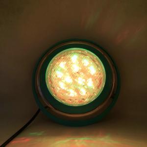China LED Tech Stainless Steel Swimming Pool Light 36W Wall Mounted Flat 12V AC IP 68 factory