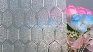 China Opaque 3mm Mistlite Decor Figured Glass Building Doors And Windows factory