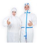 Ppe Medical Isolation Gown S-4XL Size For Work Protection
