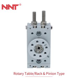 China NNT Rubber Bumper Rotary Air Cylinder No Lubrication Compact Cylinder factory