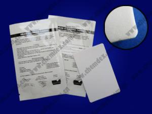 China CRCC-CR80F Card printer cleaning card/ CR80 flocked cleaning card/ATM cleaning card/card reader CR80 cleaning card factory