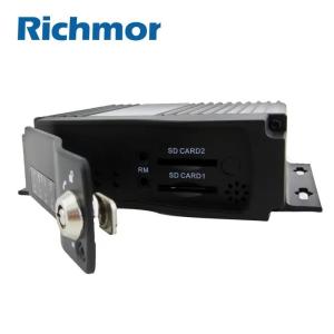 China 4ch H.265 1080p 4G GPS Mobile DVR Mini Size Vehicle Security Surveillance Equipment factory