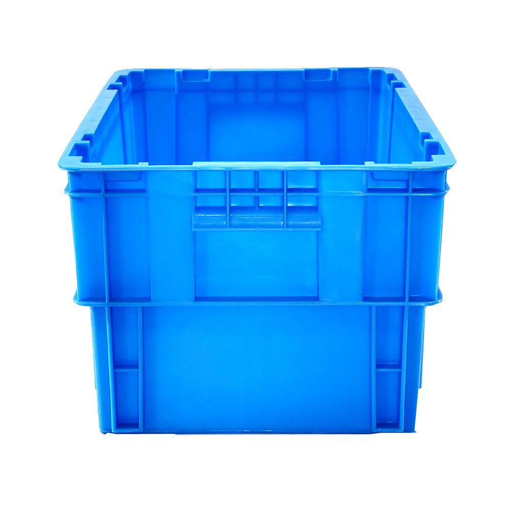 Wine Stackable Milk Crate Storage 595x395x300mm Warehouse Transport Foldable