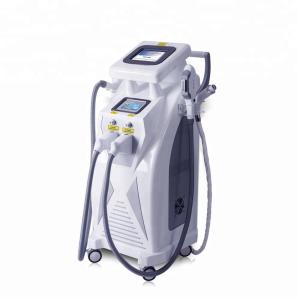 China CE Approved Multifunction Beauty Machine OPT E-light IPL RF Nd YAG Laser Machine factory