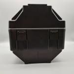 8 Inch Black Color Wafer Shipping Box 25 Slots ESD PP Material Eco Friendly