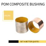 Cylindrical POM Composite POM Self Lubricating Bearing