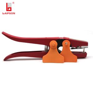 China Tpu Sheep Goat Animal Ear Tag Digital Tamper Proof 60mm For Livestock factory