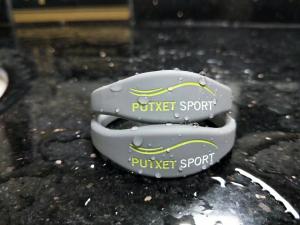 China Waterproof Silicone 50mm 60mm RFID Chip Wristband factory