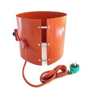 China 200v Silicone 15 Gallon Drum Heater Pad 800w 10m Fast Heating Speed factory