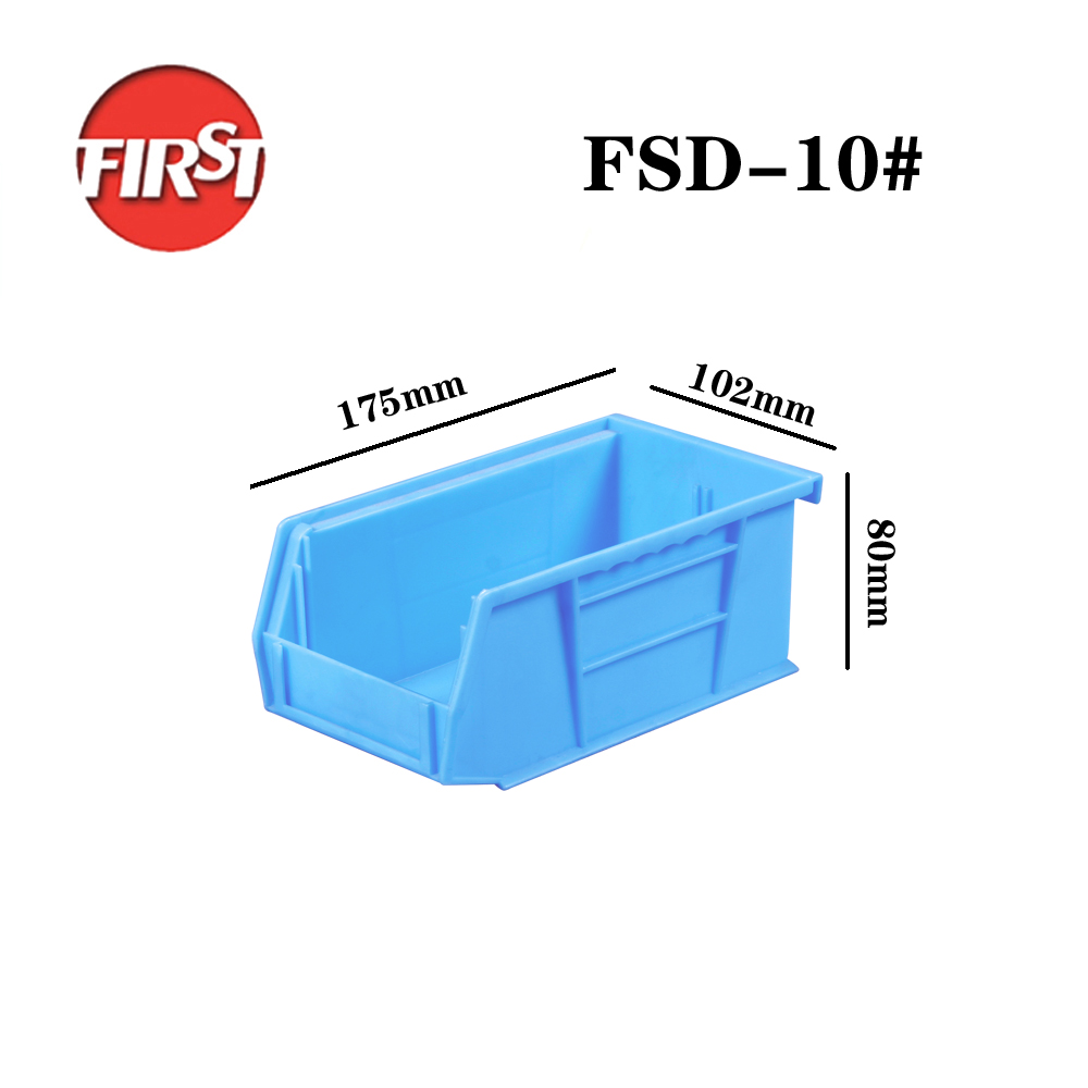 Recycled Plastic Tote Bins Organizer Screw Storage 175x102x80mm
