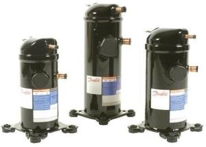 China Hermetic Scroll Performer Compressors R22 HRM032U4LP6 For Air Conditioning factory