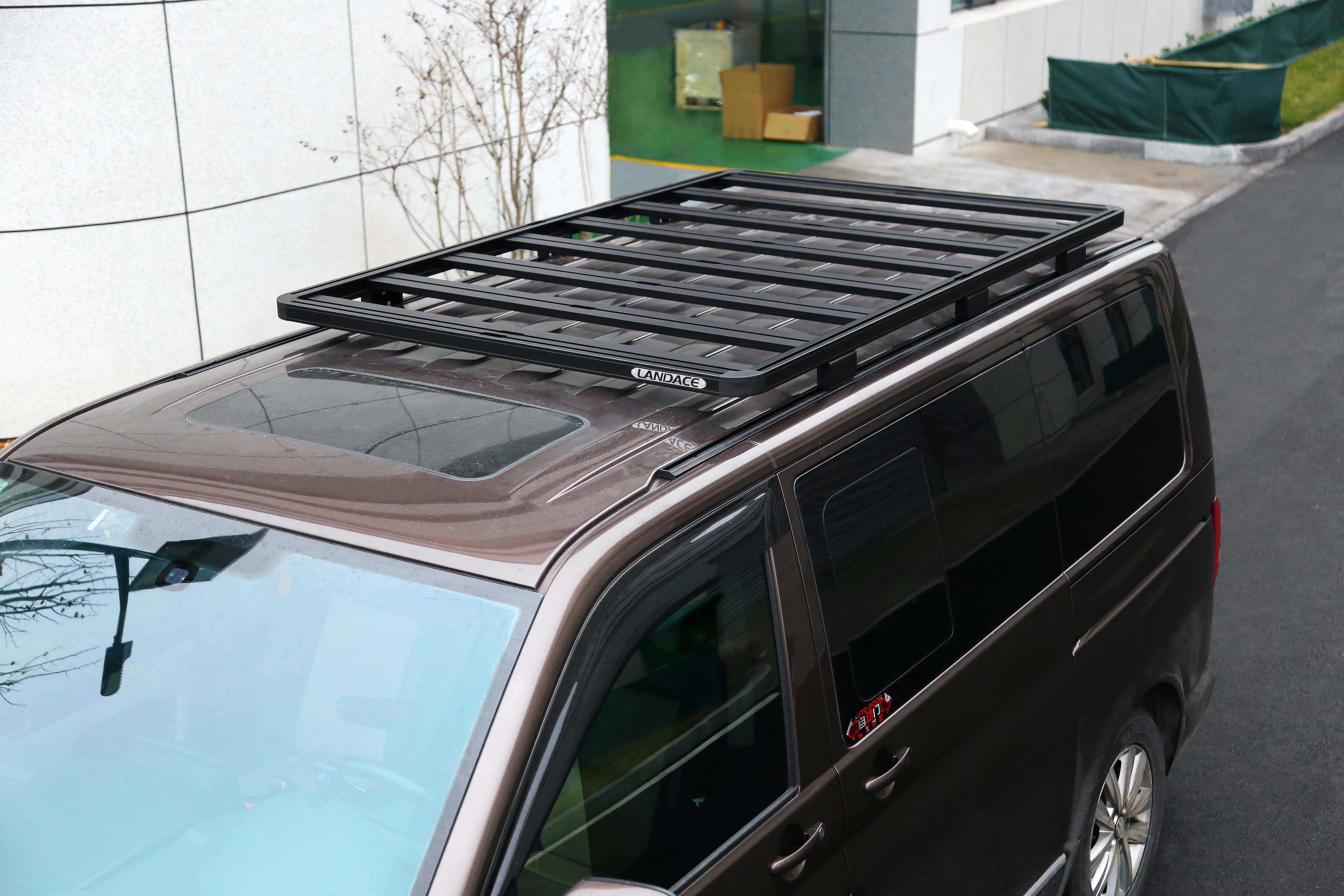 VW Multivan FJ Cruiser Roof Rack Aluminum Alloy Cargo Platform for Off-Road Vehicles