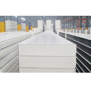 China Galvanized Steel Surface PU Insulation Panel For Walk In Cooler And Cold Room factory