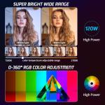 Bi Color RGB LED Film Lights Photographic 14 Lighting Scenes 2800K