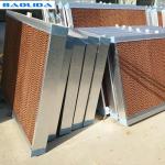 Greenhouse Cooling System Air Wet Curtain Evaporative 1000mm Greenhouse Cooling