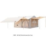 Outdoor Inflatable Family Gathering 5-8 People Waterproof Oxford Camping Tent