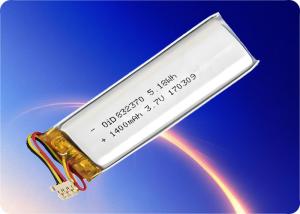 China Robot Lithium Ion Battery 4.5A 1480mAh 3.7 V Lithium Battery 500 Cycles factory