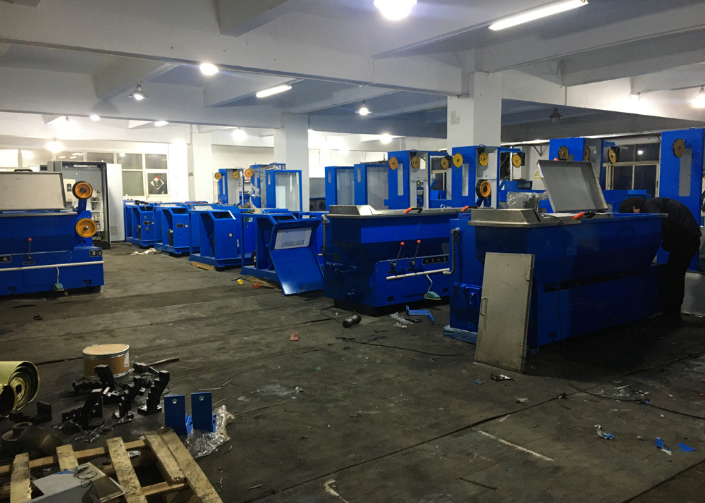 Chinese Brand New 3mm To 0.4mm Intermediate Wire Drawing Machine With Annealer For 1.5 2.5 Electric Cable