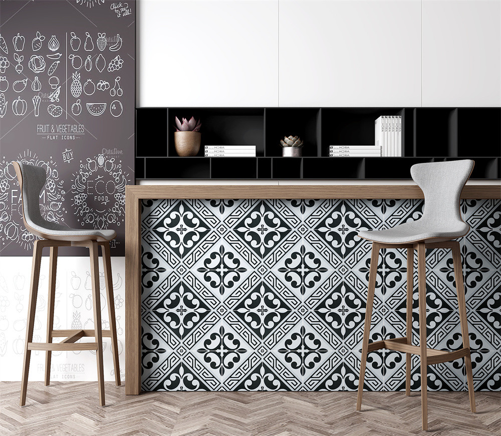 Waterproof 20x20cm Ceramic Rustic Tiles For Bathroom And eco-friendly Tile For Kitchen