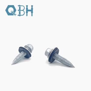 China Hex Flange Roofing Self Tapping Screw Bi Metal With EPDM Washer factory
