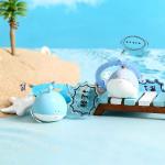 Handbag Charms Sea Fish Cartoon Keychain Kawaii Animal Keychains For Girls And